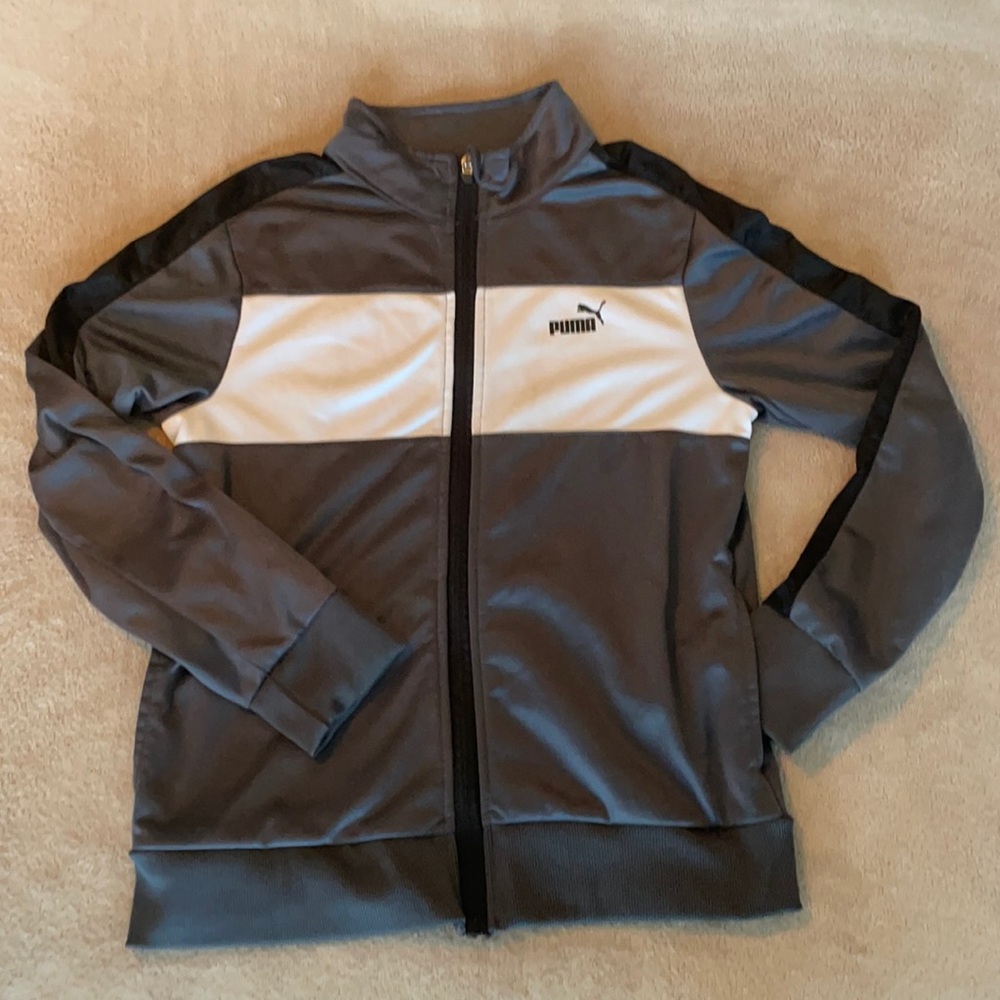 Used PUMA Boys Full Zip Jacket Size M (10/12)